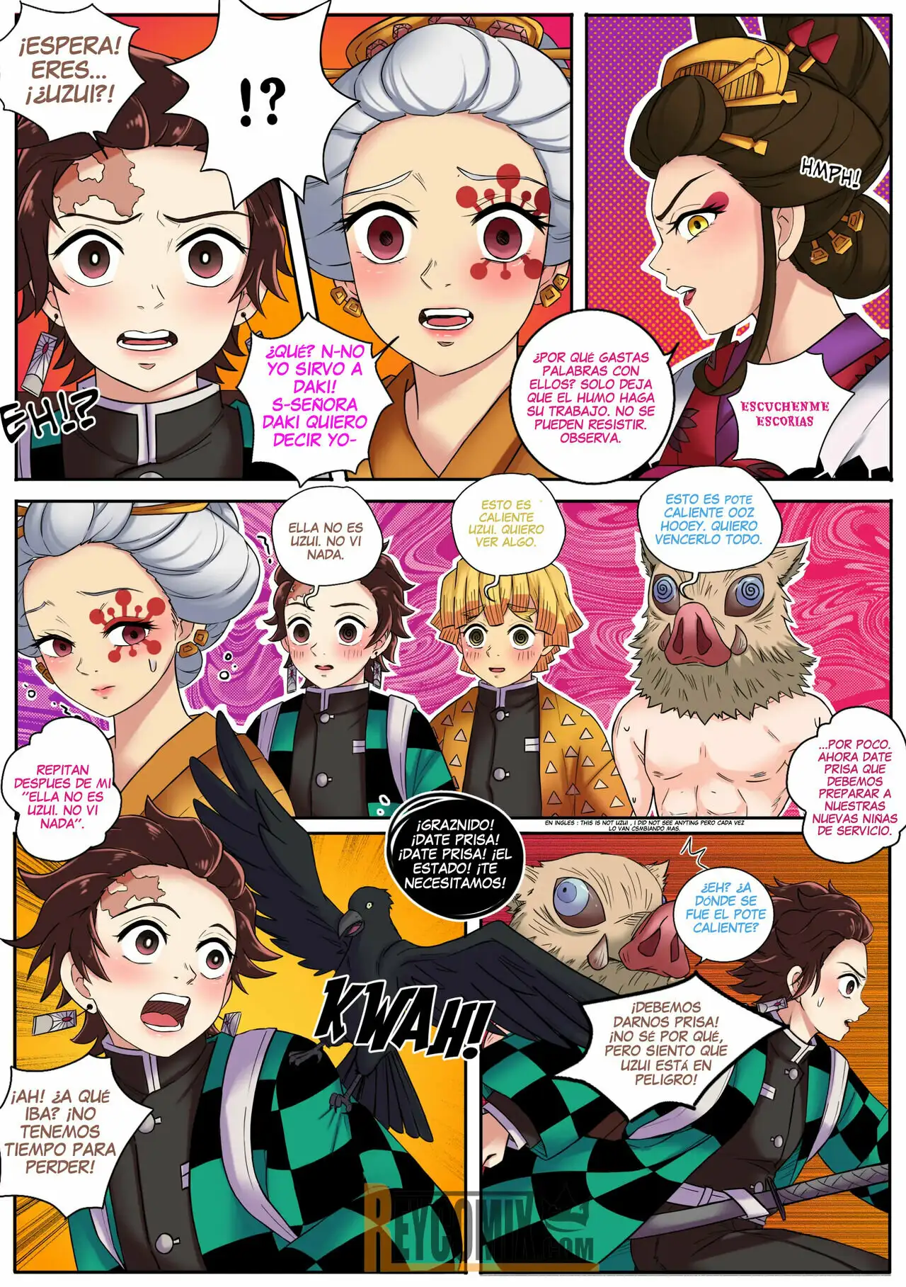 [MeowWithMe] Kimetsu no Yaiba Red Light District [Spanish]