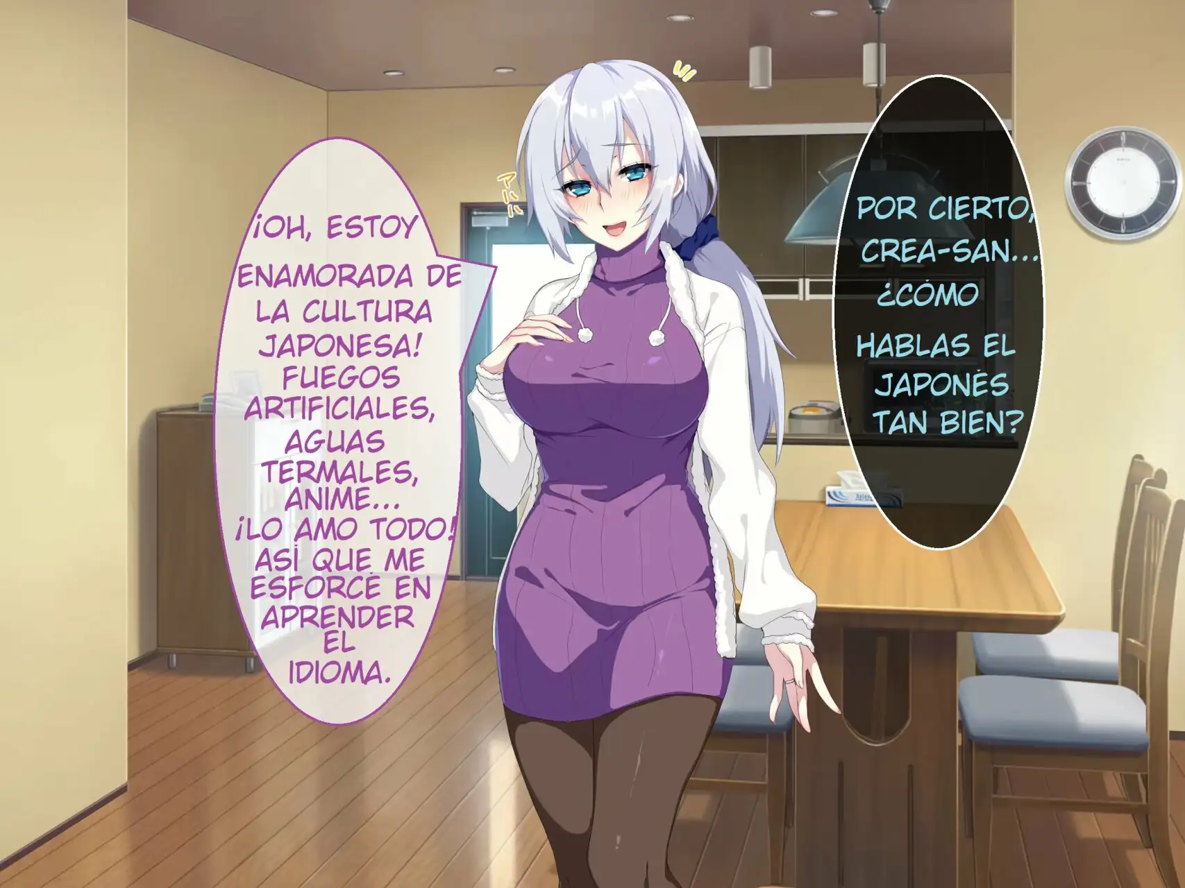 Mi nueva madre es rusa hice NTR a mi padre en secreto parte-1