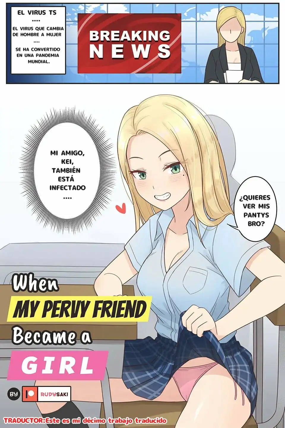 When My Pervy Friend Became a Girl