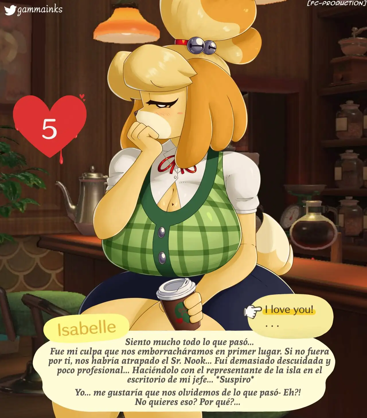 Bonding with Isabelle [Spanish][Español][Fc-Production][Furry]