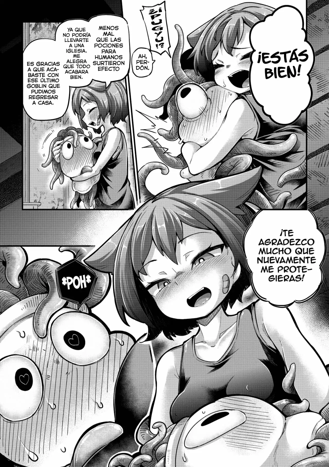 La guerrera y el Tentaculo CAP02 (Senshi-chan to Shokushu-kun)