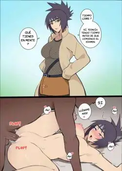 Sexo con Anko antes de los examenes Chunin