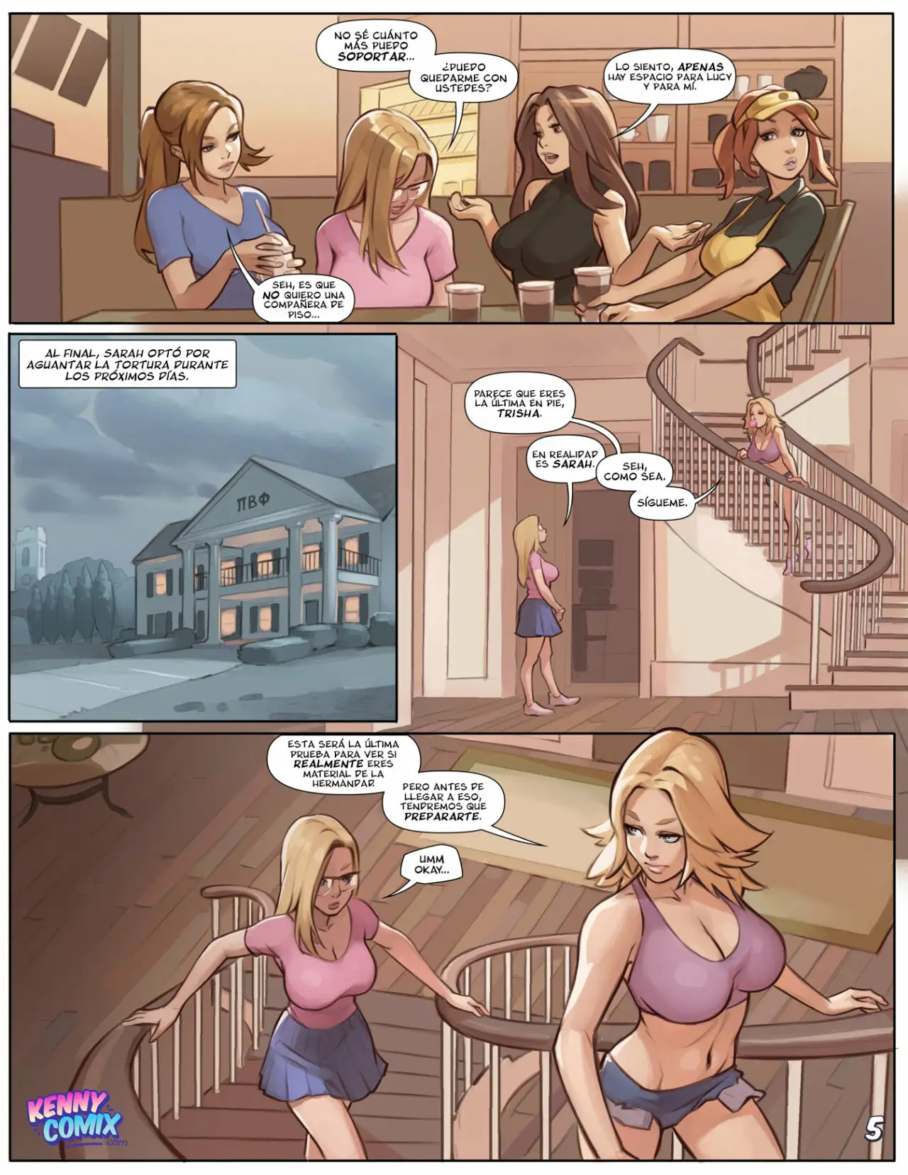 Naughty Sorority - The New Pledge