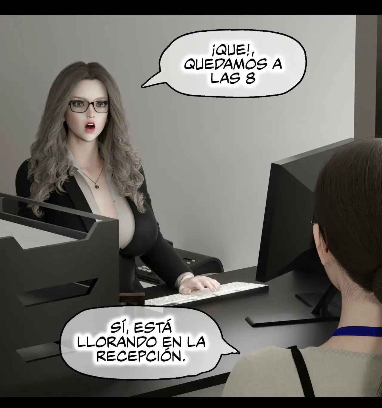 La viuda de mi vecina - 3D Comic - Parte 2