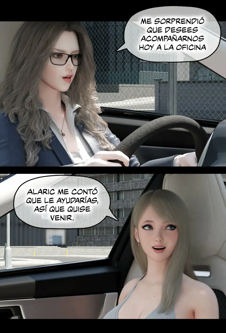 La viuda de mi vecina - 3D Comic - Parte 2