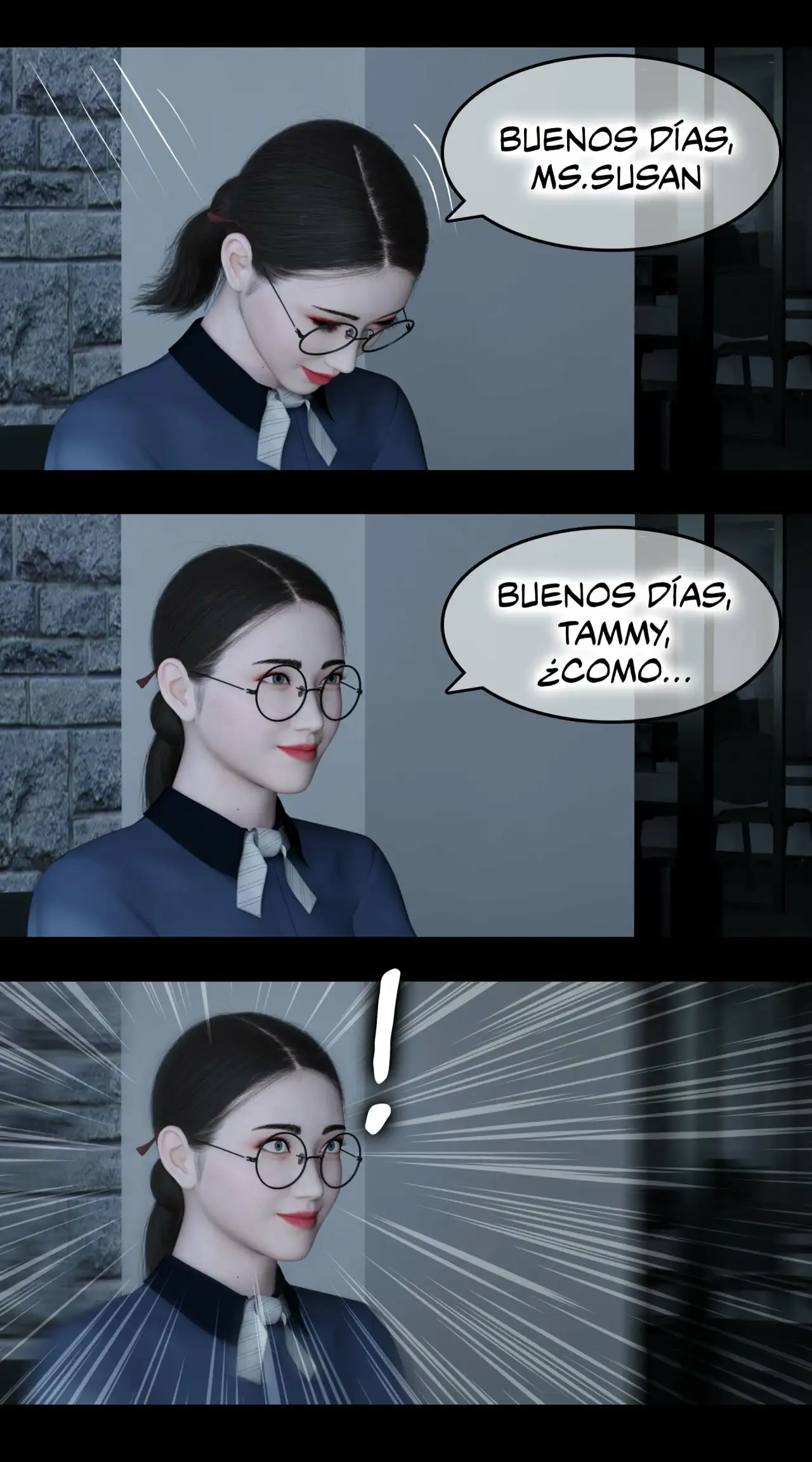 La viuda de mi vecina - 3D Comic - Parte 2