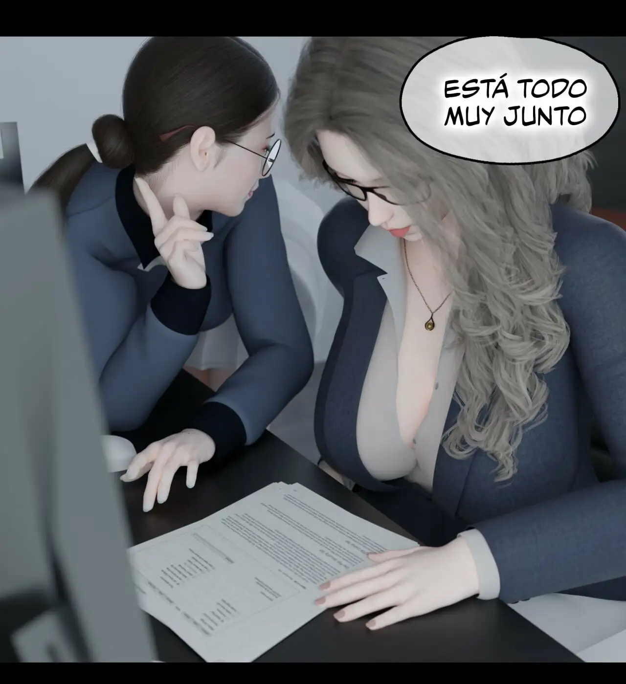 La viuda de mi vecina - 3D Comic - Parte 2