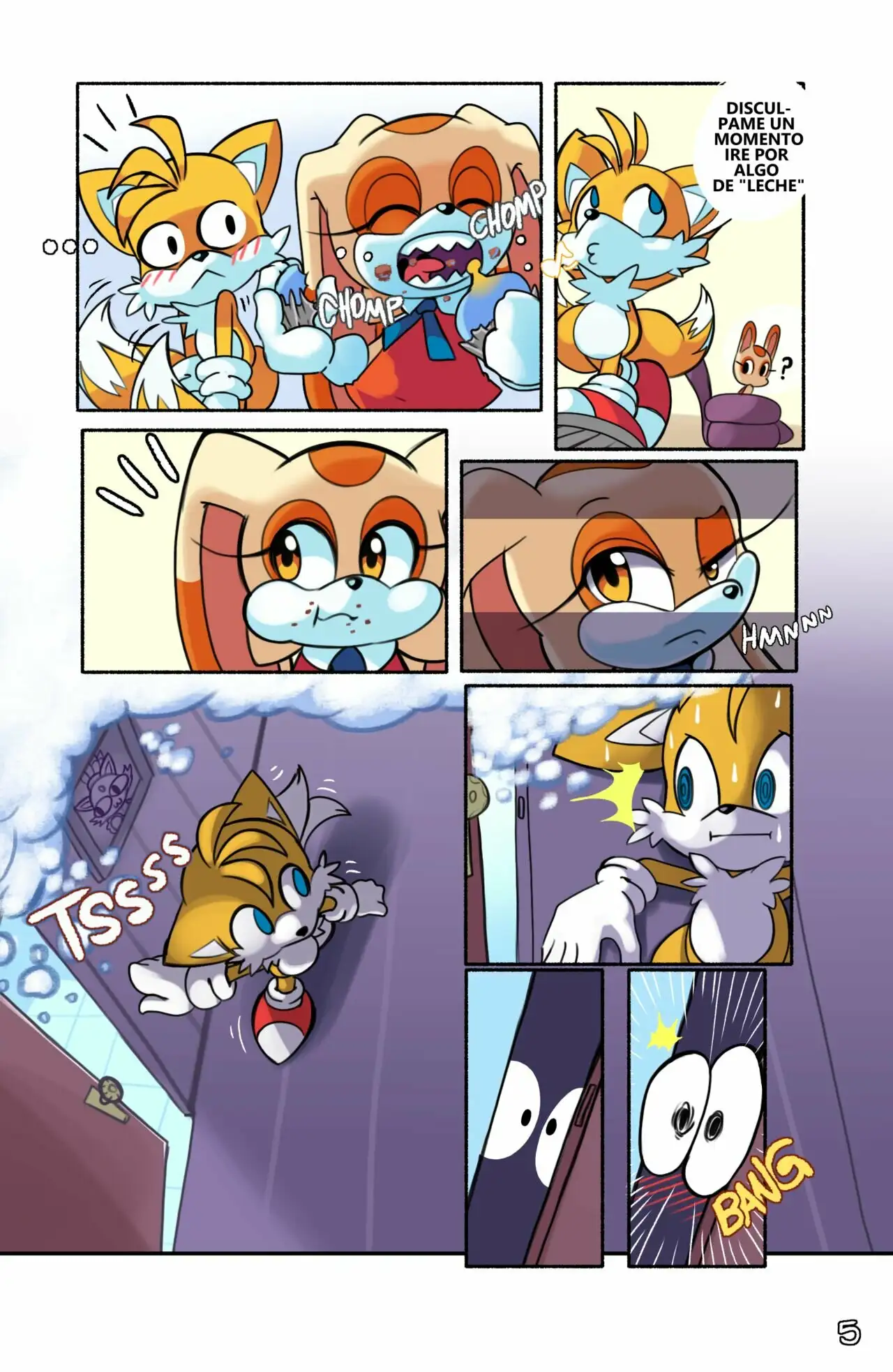 Tails Gamer Moment