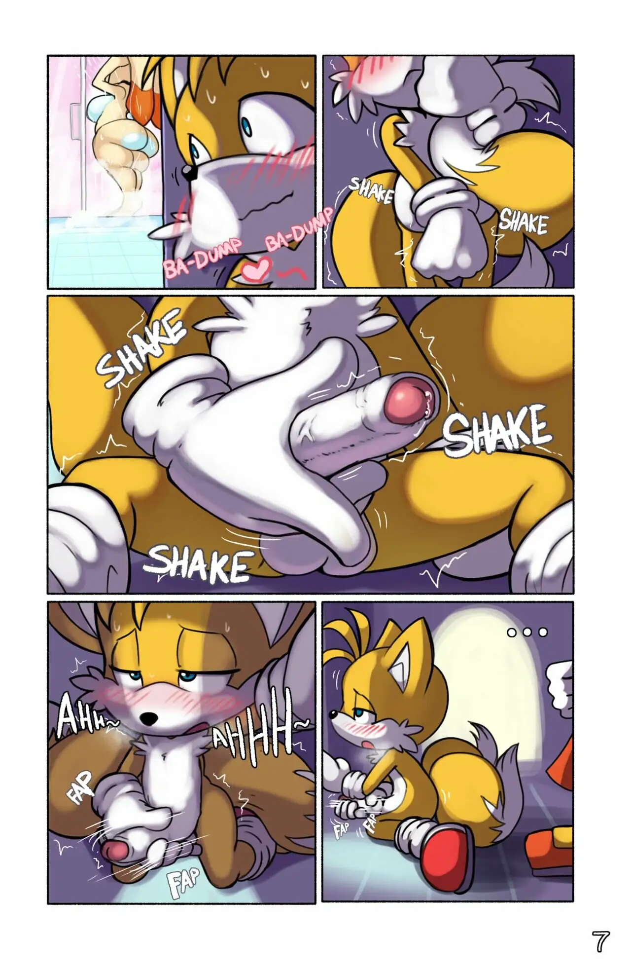 Tails Gamer Moment