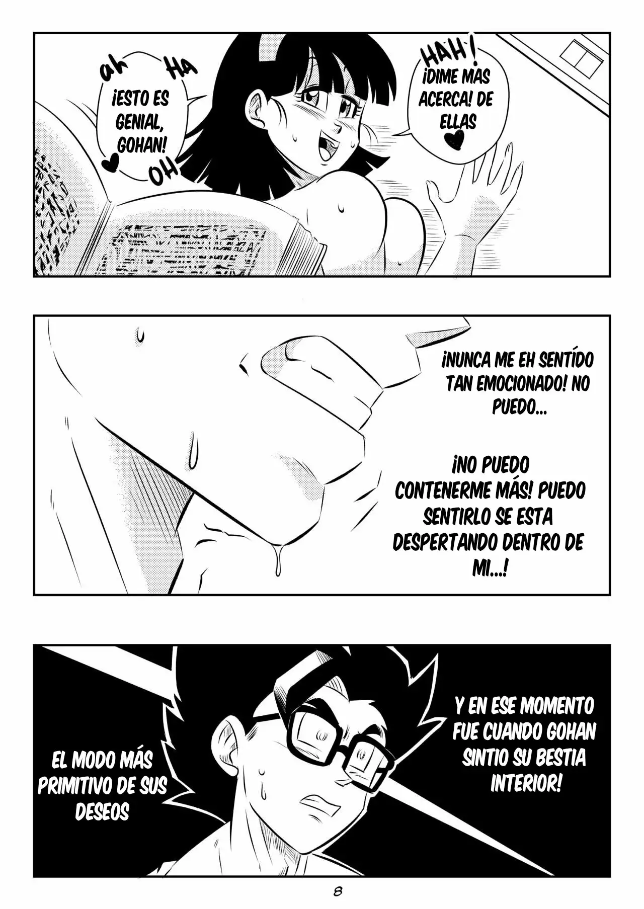 LA BESTIA INTERIOR DE GOHAN 