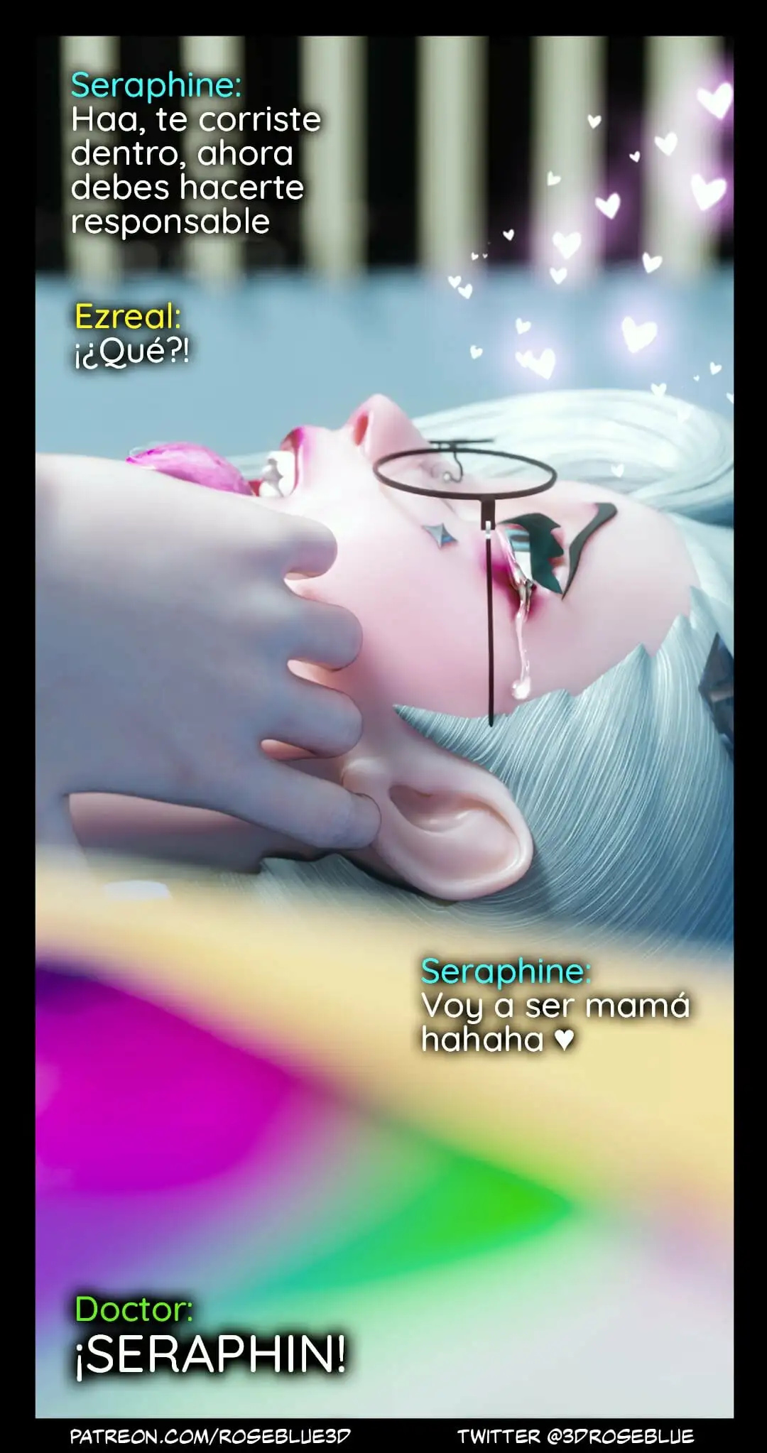 Seraphine amor prohibido comic 3d - League of legends - NTR