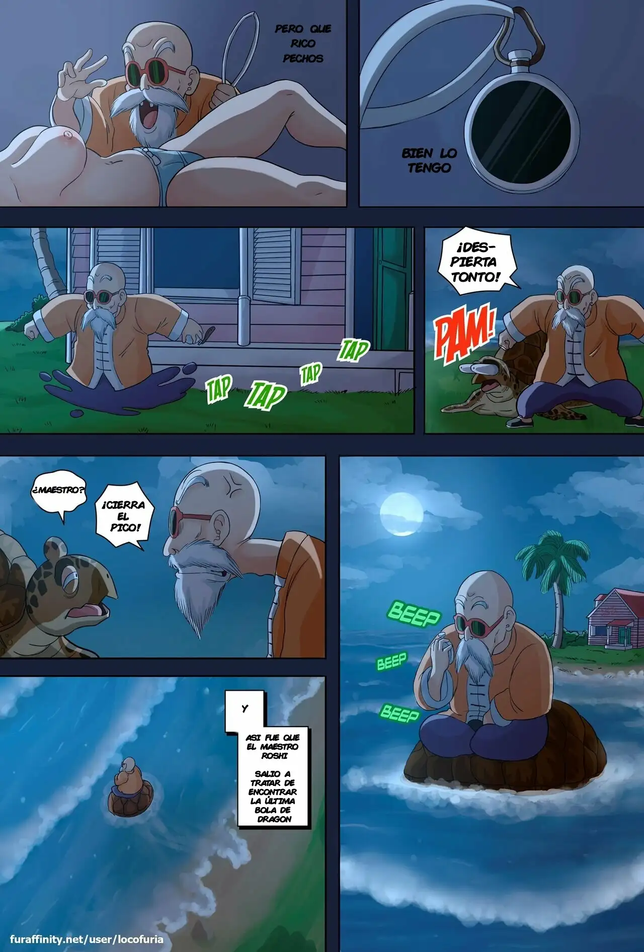 MAL DESEO DEL MAESTRO ROSHI 