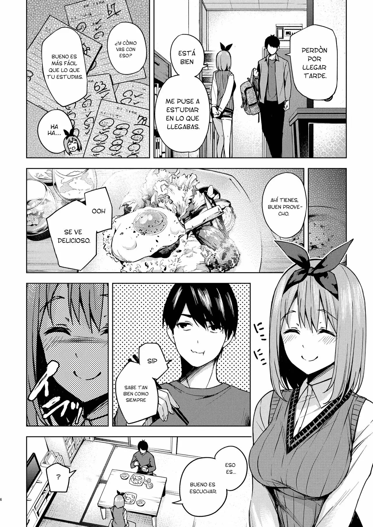 Bromeando un año después (Gotoubun no Hanayome)