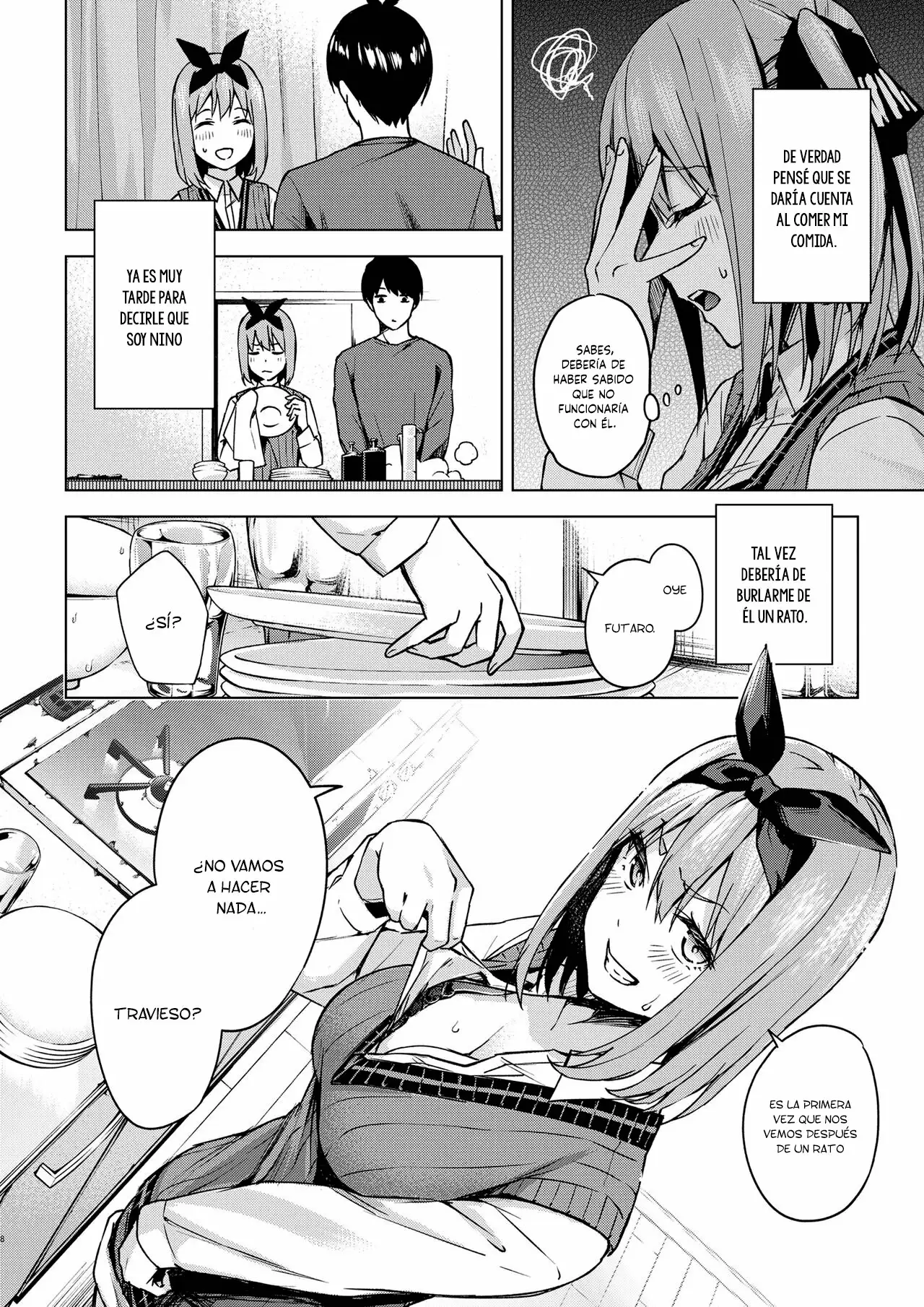 Bromeando un año después (Gotoubun no Hanayome)