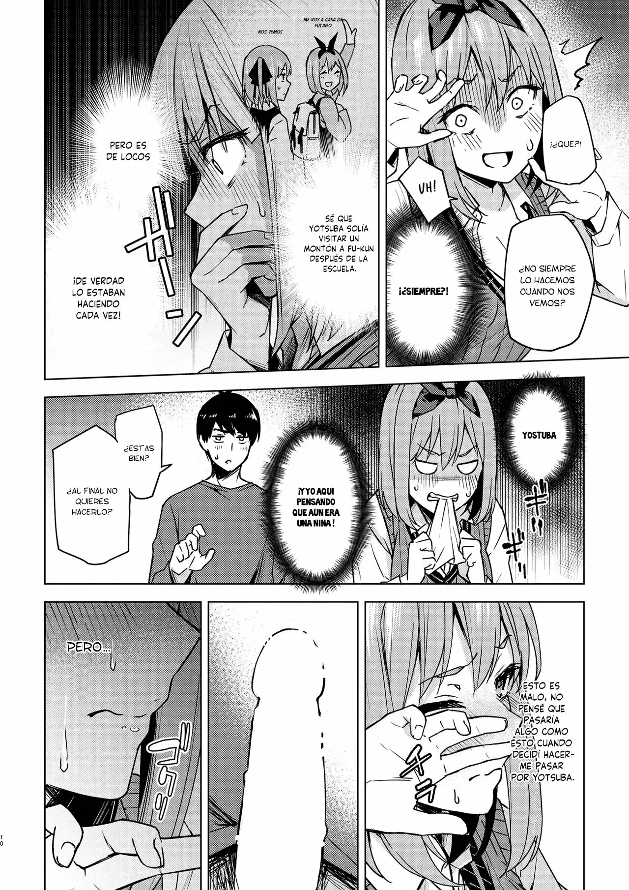 Bromeando un año después (Gotoubun no Hanayome)