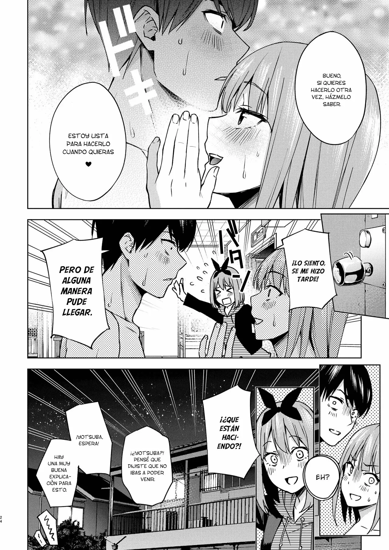 Bromeando un año después (Gotoubun no Hanayome)