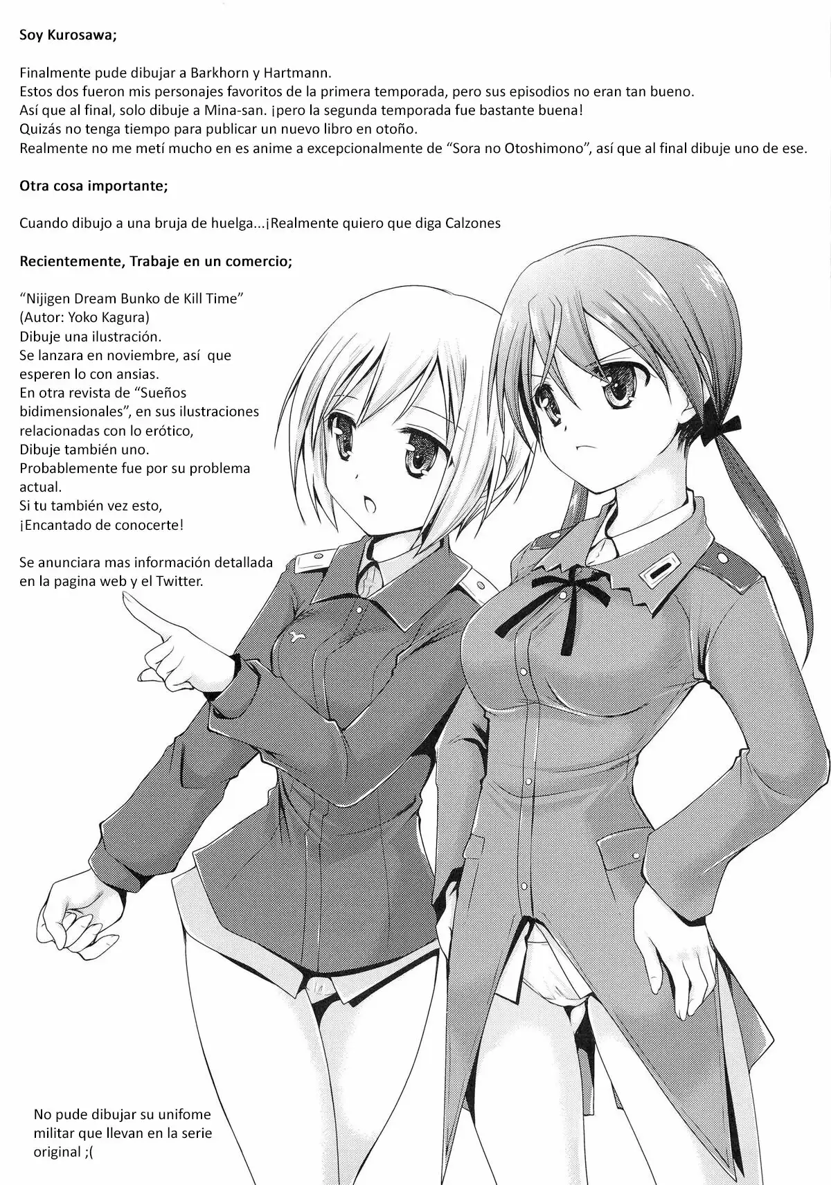 Noche de Hartmann and Barhorn (Strike Witches)