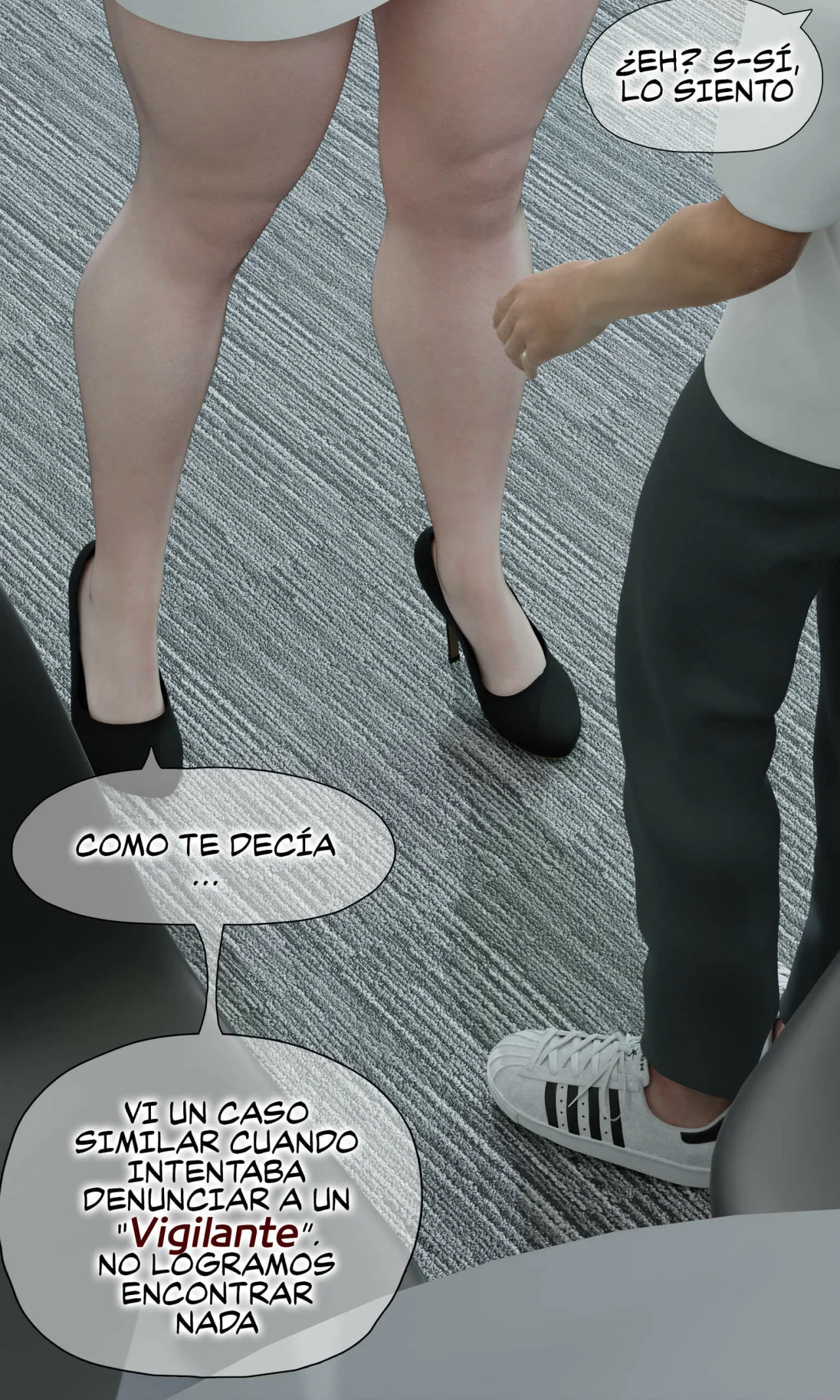 LA VIUDA DE MI VECINA - 3D COMIC - PARTE 3