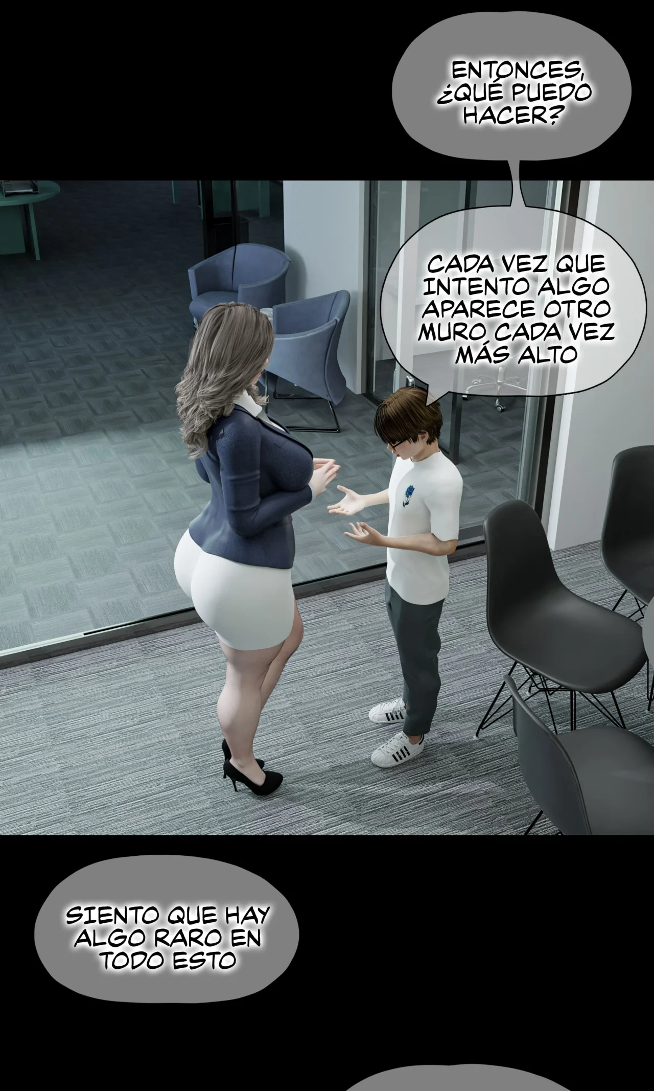 LA VIUDA DE MI VECINA - 3D COMIC - PARTE 3