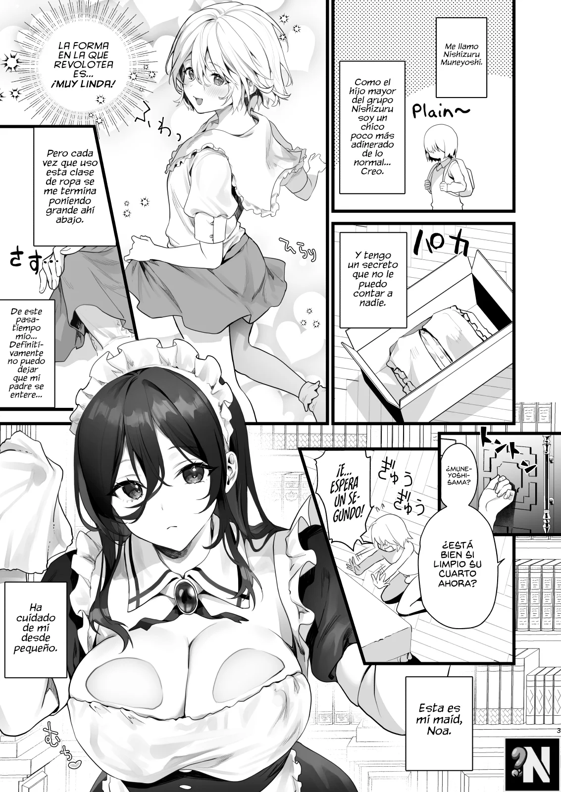 El Femboy es el Muneco Amoroso de su Sirvienta (Otokonoko wa Maid no Love Doll)