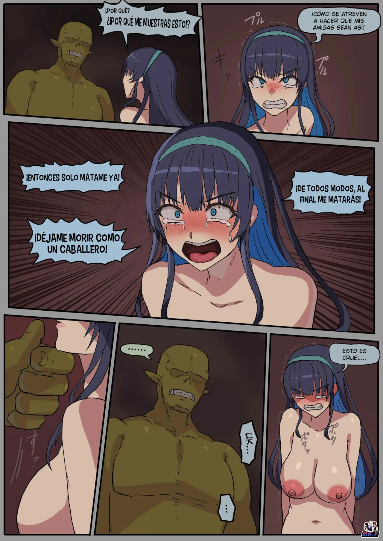 Mesu Orc 6 (Haiboku Kishi wa Orc no Mesu ni Naru)