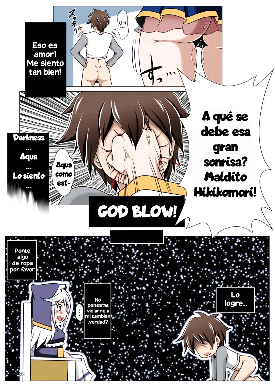 (Full color)Esto se siente tan bien Quizas deberia comenzar un harem ? RST 05