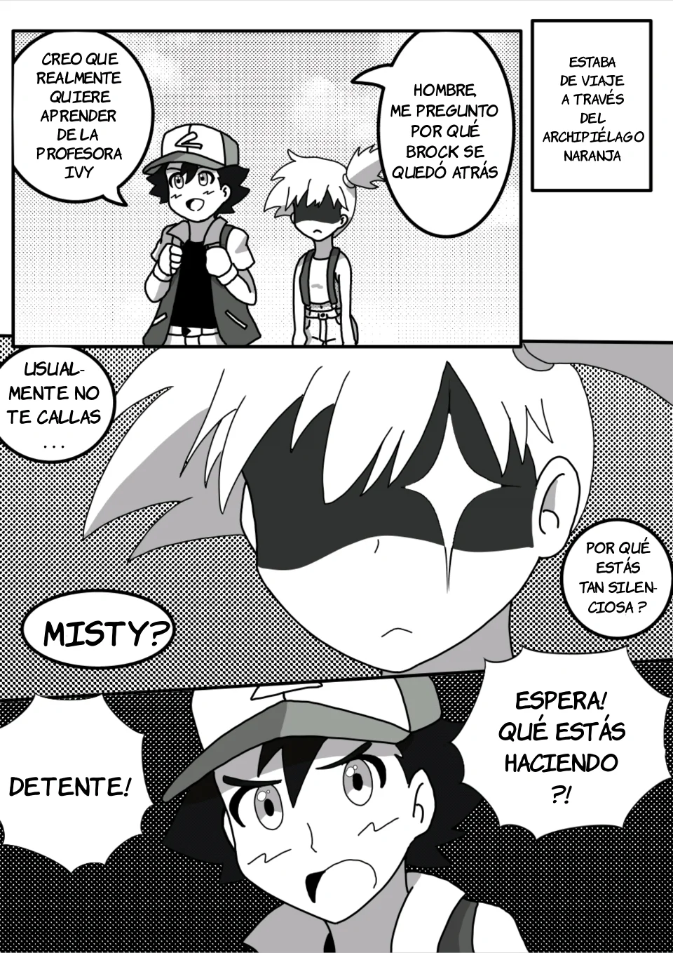 Mi primera vez fue en Kanto - Charla diaria de Ash y Chloe 1