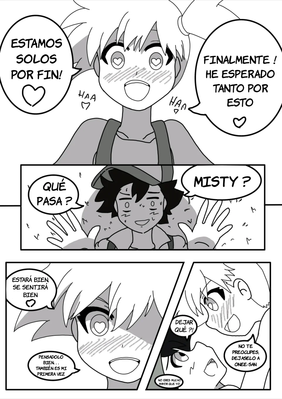 Mi primera vez fue en Kanto - Charla diaria de Ash y Chloe 1