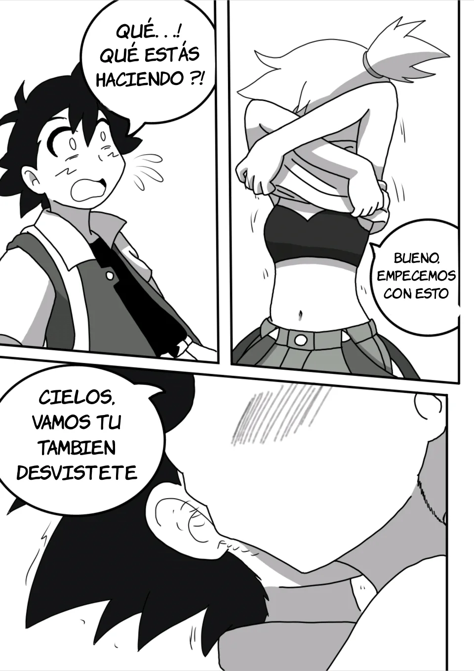 Mi primera vez fue en Kanto - Charla diaria de Ash y Chloe 1