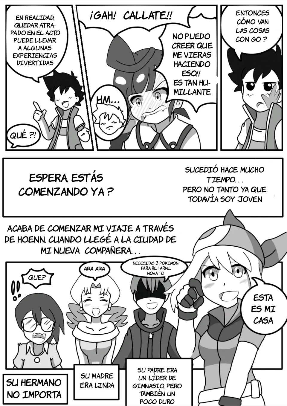 Un estilo de batalla de Hoenn! - Charla diaria de Ash y Chloe 2