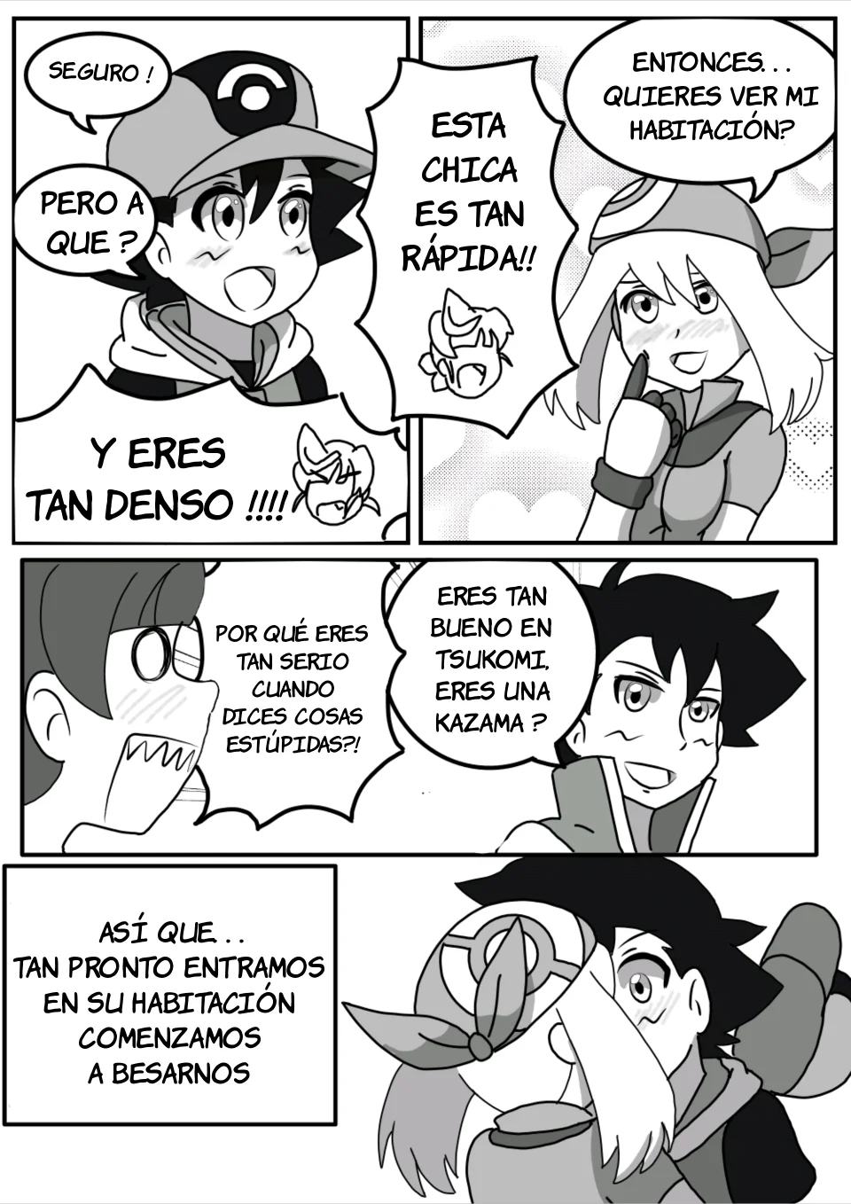 Un estilo de batalla de Hoenn! - Charla diaria de Ash y Chloe 2