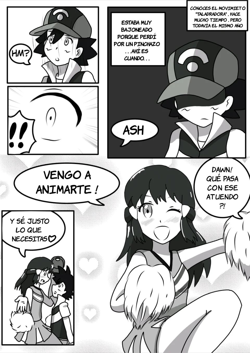 Toqueteando en Sinnoh - Charla diaria de Ash y Chloe 3