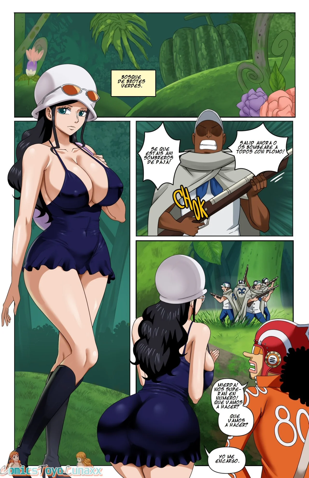 Forest Mission Nico Robin ( one piece )