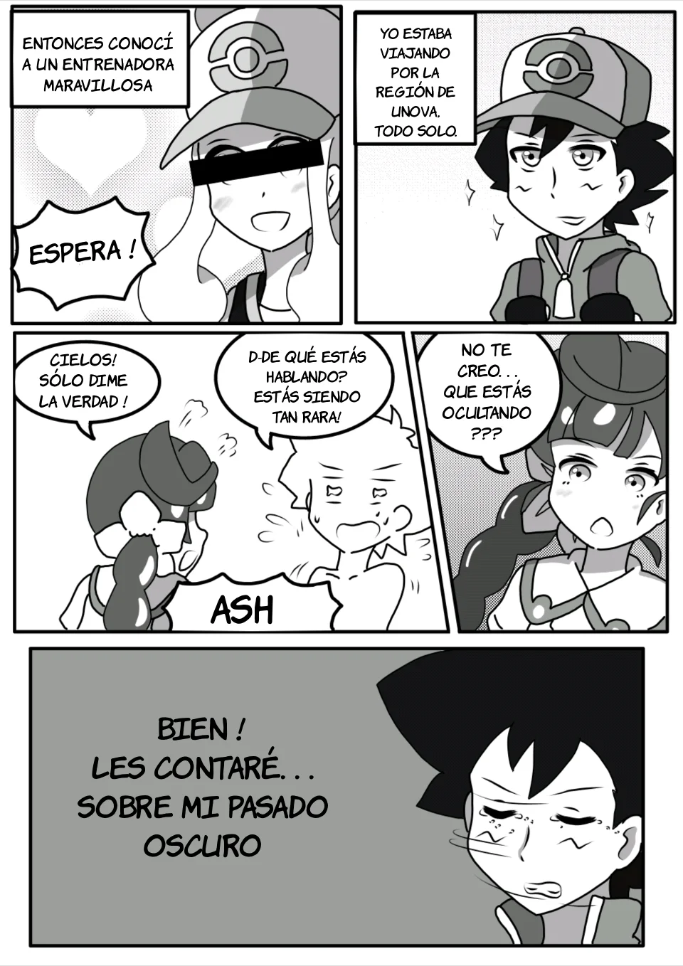 Enojo en Unova - Charla diaria de Ash y Chloe 4