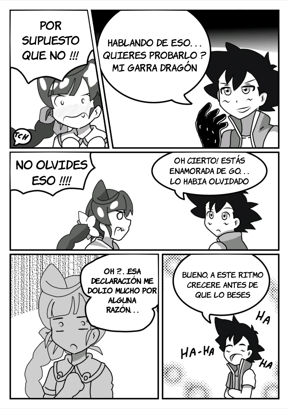 Enojo en Unova - Charla diaria de Ash y Chloe 4