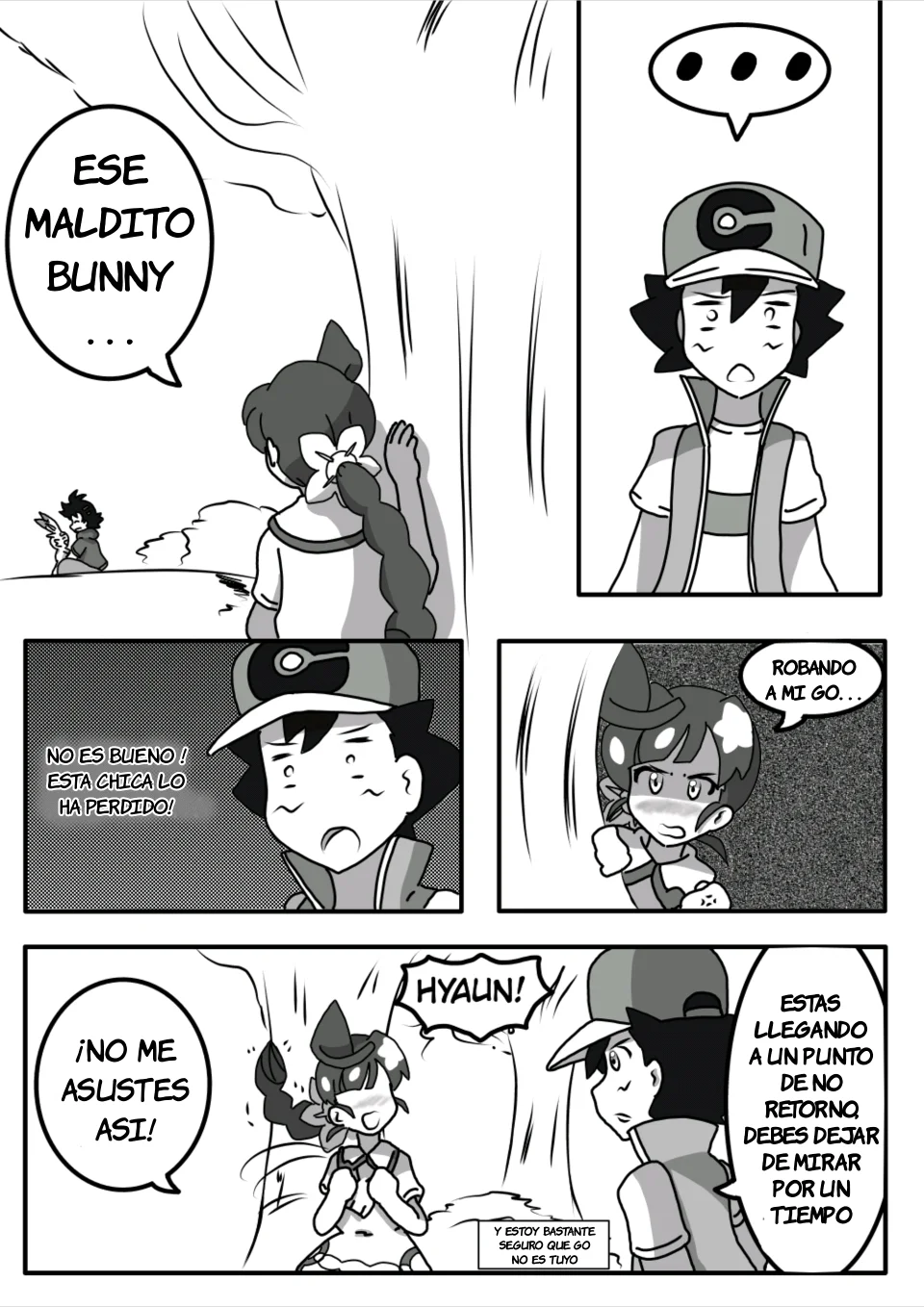 Una historia de amor en Kalos - Charla diaria de Ash y Chloe 5