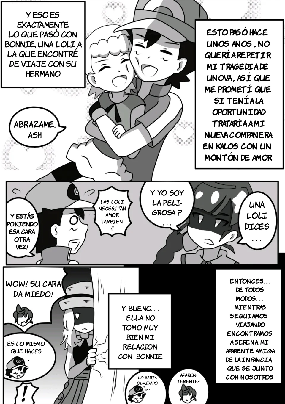 Una historia de amor en Kalos - Charla diaria de Ash y Chloe 5