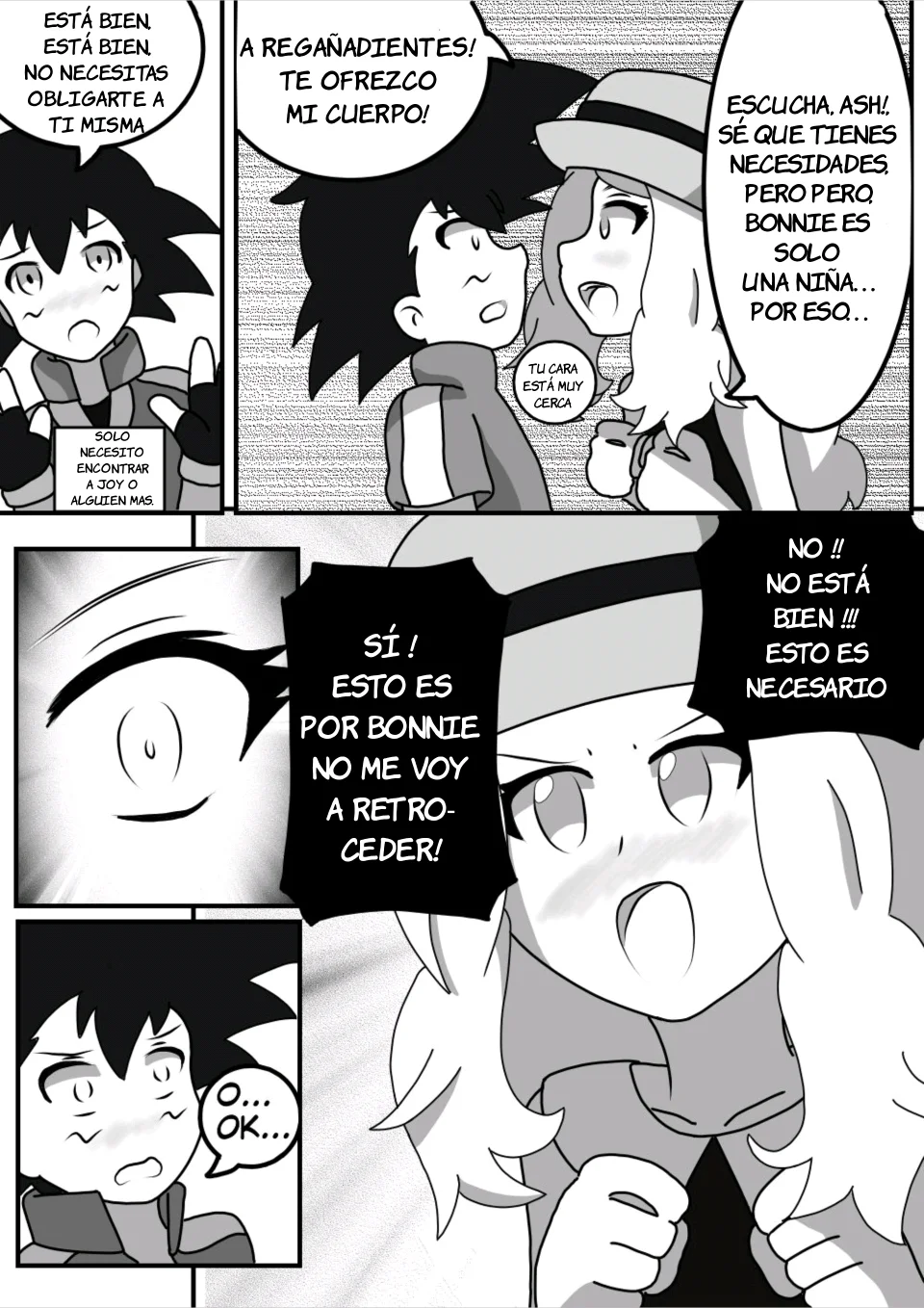 Una historia de amor en Kalos - Charla diaria de Ash y Chloe 5