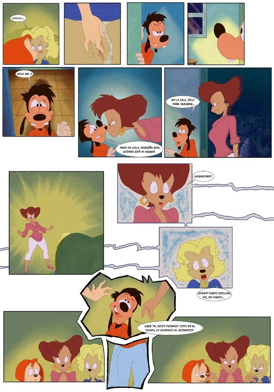 A goofy Porno 