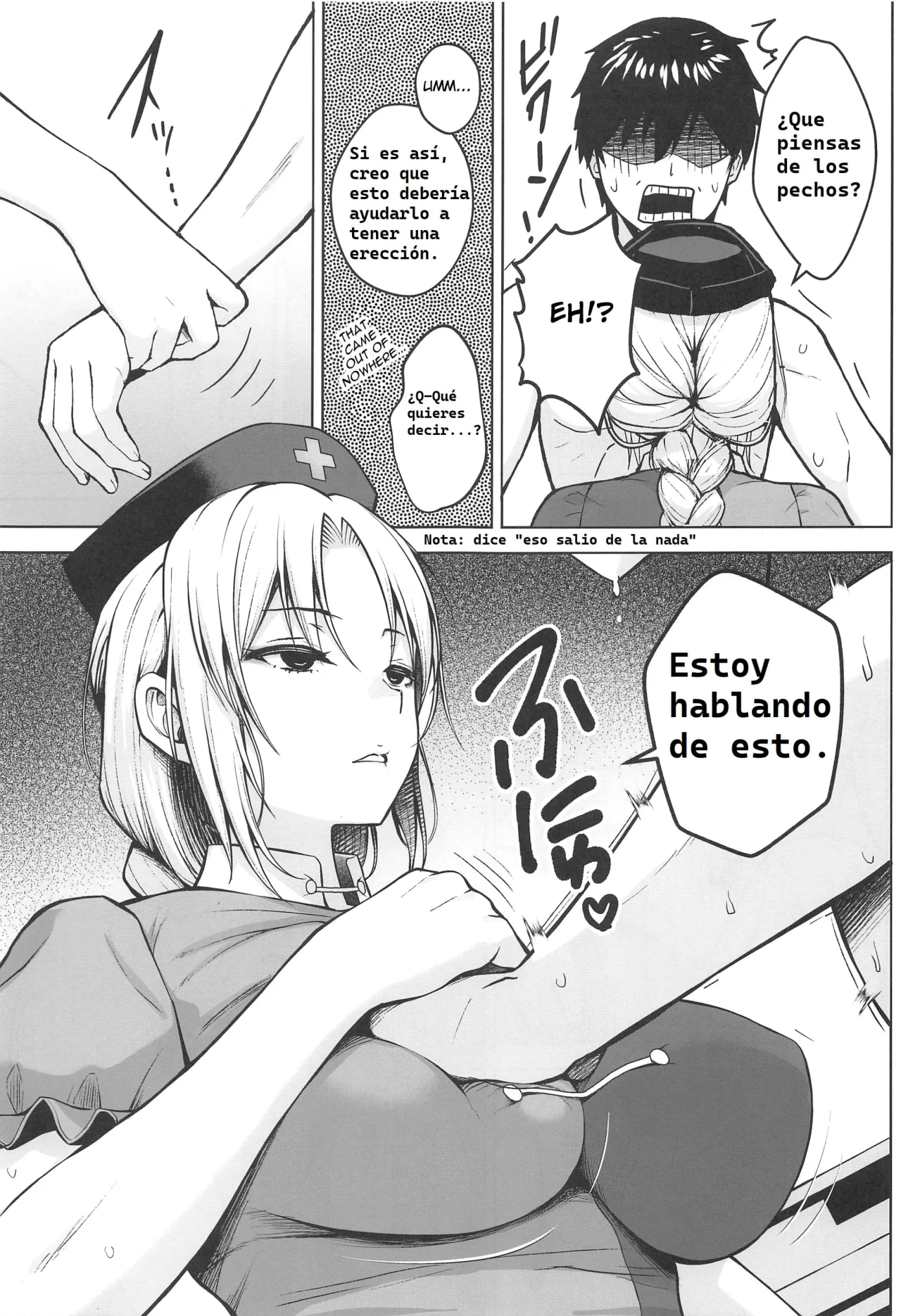 Eirin ga Oppai o Ijiraremakutte P-Cup ni Naru made no Hanashi (Touhou Project) [Spanish]