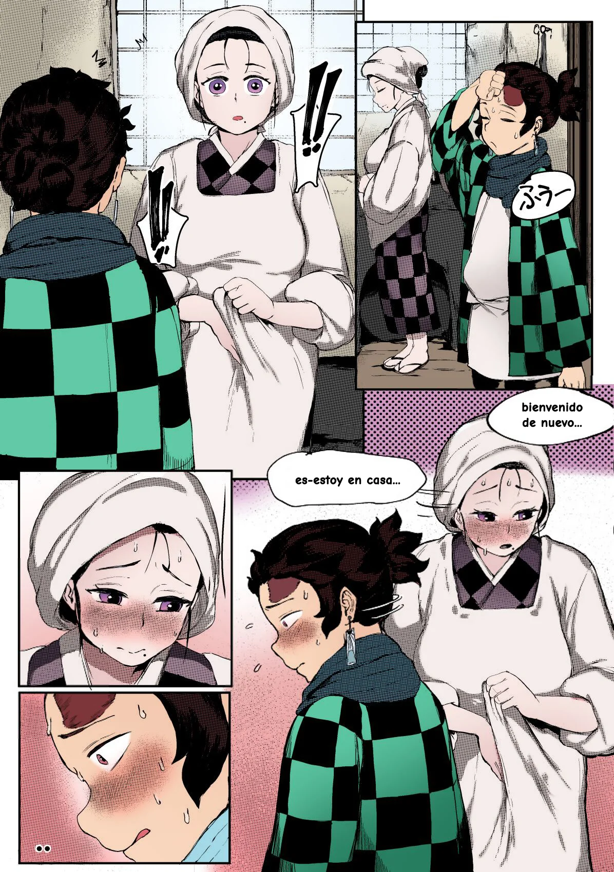 Mother and I Segunda parte (Kimetsu no Yaiba) (Colorizado)