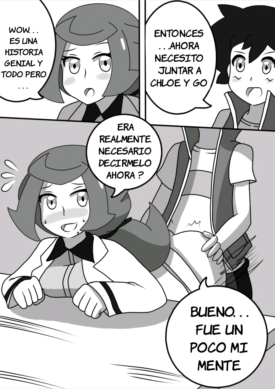 Mi primera vez fue en Kanto Reprise - Charla diaria de Ash y Chloe 7