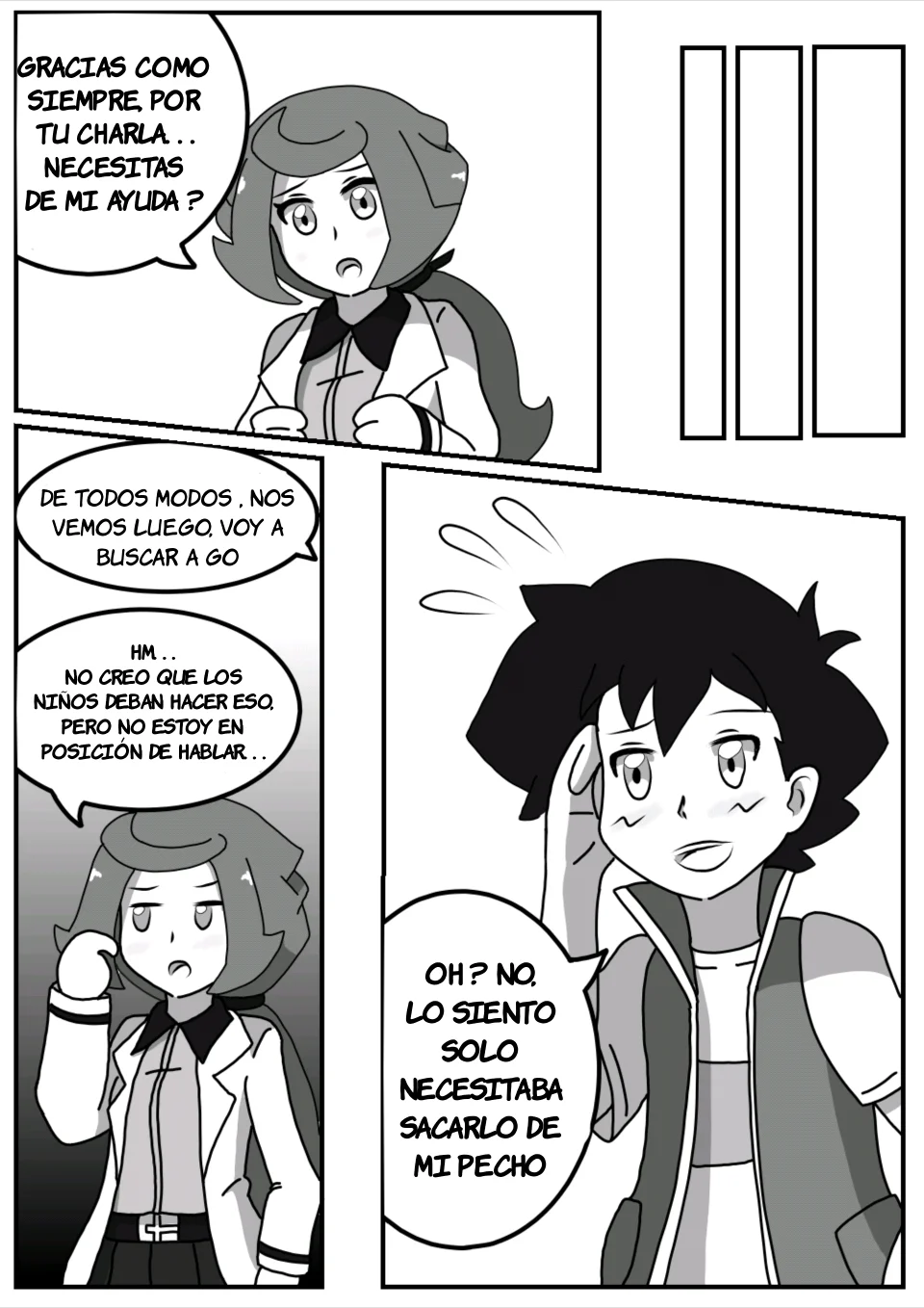 Mi primera vez fue en Kanto Reprise - Charla diaria de Ash y Chloe 7