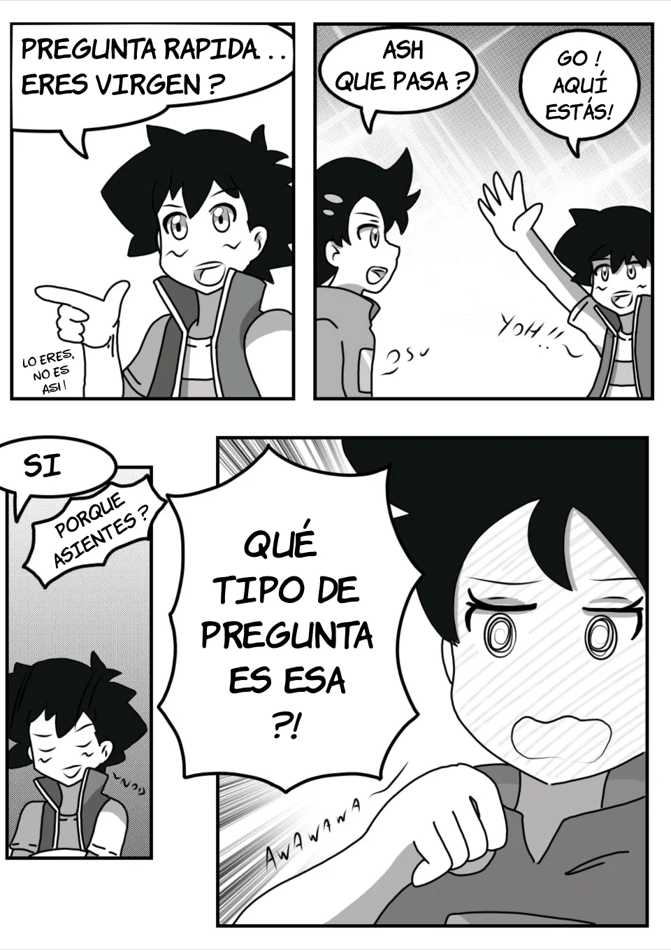 Mi primera vez fue en Kanto Reprise - Charla diaria de Ash y Chloe 7