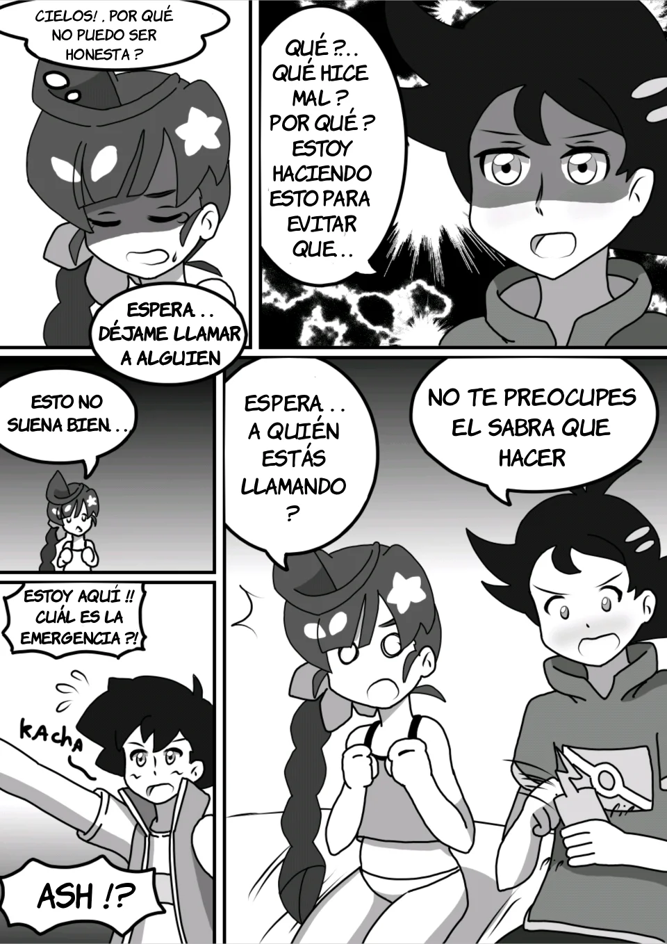 Mi primera vez fue en Kanto Reprise - Charla diaria de Ash y Chloe 7