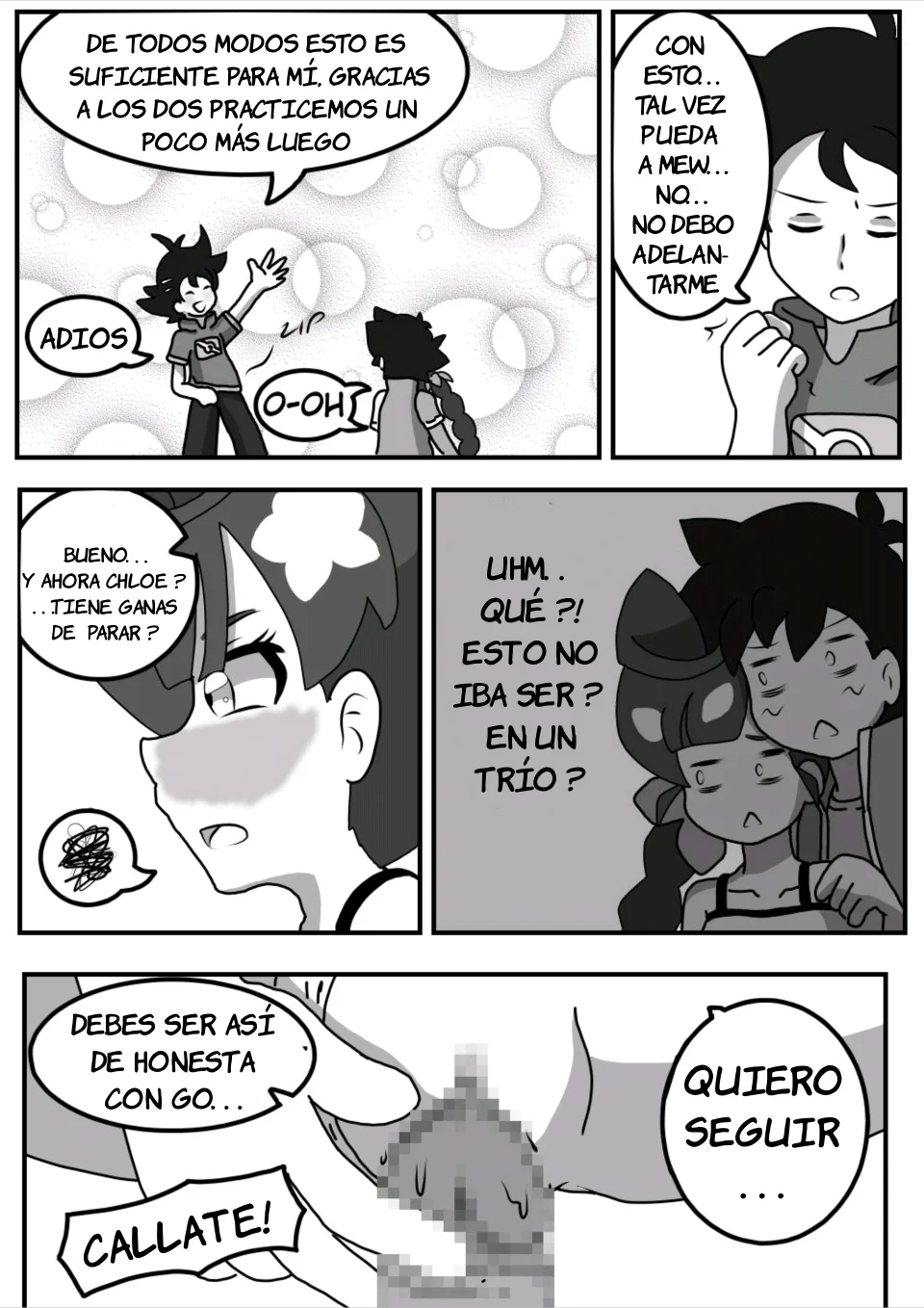 Mi primera vez fue en Kanto Reprise - Charla diaria de Ash y Chloe 7