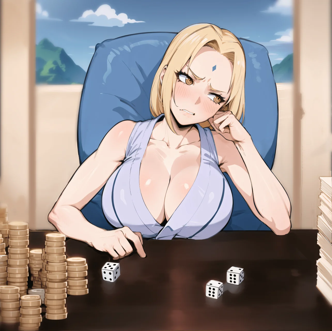 Tsunade-sama paga sus apuestas