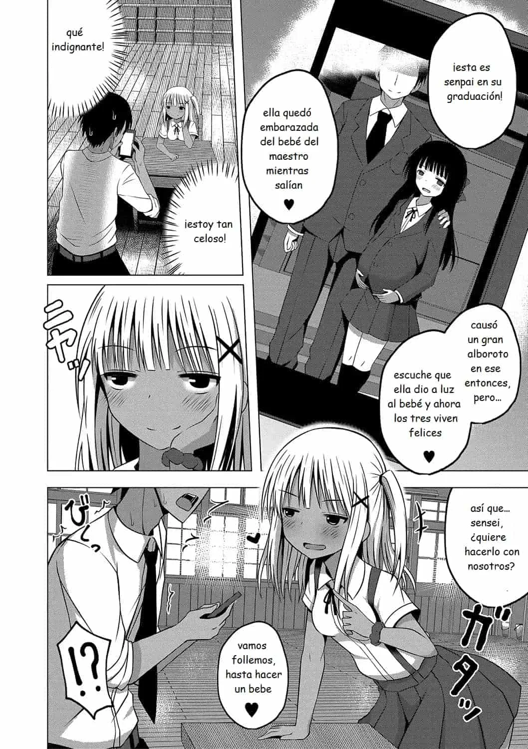 Ninshin Shoujo Mesugaki datte Haramitai Pregnant girl even a female kid seems to be pregnant