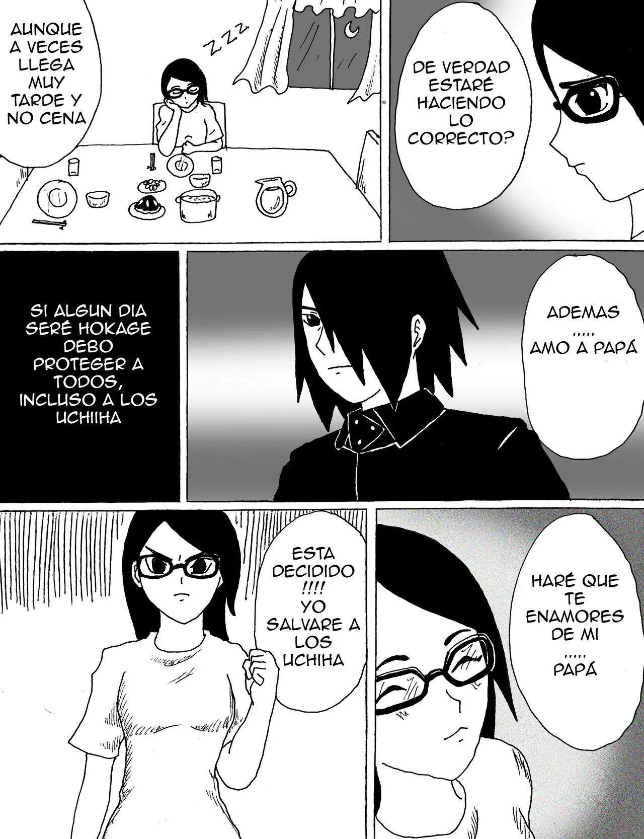 INCESTO ENTRE SADARA Y SASUKE