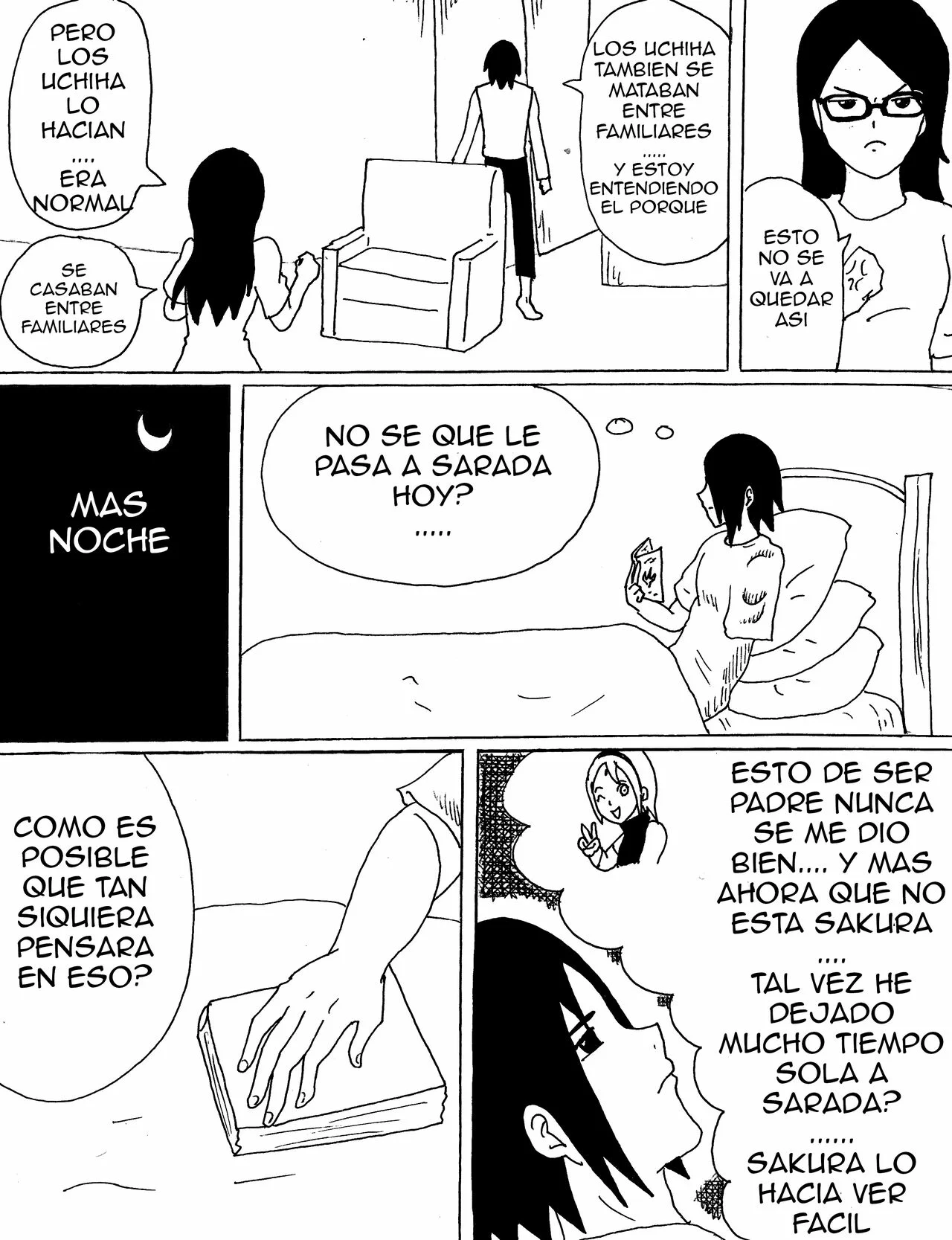 INCESTO ENTRE SADARA Y SASUKE